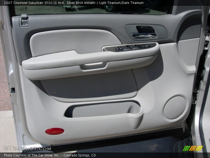 Silver Birch Metallic / Light Titanium/Dark Titanium 2007 Chevrolet Suburban 1500 LS 4x4