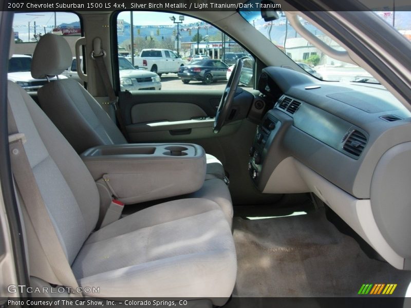 Silver Birch Metallic / Light Titanium/Dark Titanium 2007 Chevrolet Suburban 1500 LS 4x4
