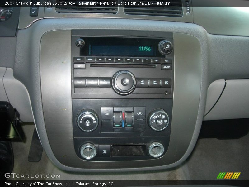 Silver Birch Metallic / Light Titanium/Dark Titanium 2007 Chevrolet Suburban 1500 LS 4x4