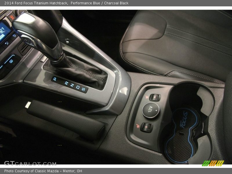 Performance Blue / Charcoal Black 2014 Ford Focus Titanium Hatchback