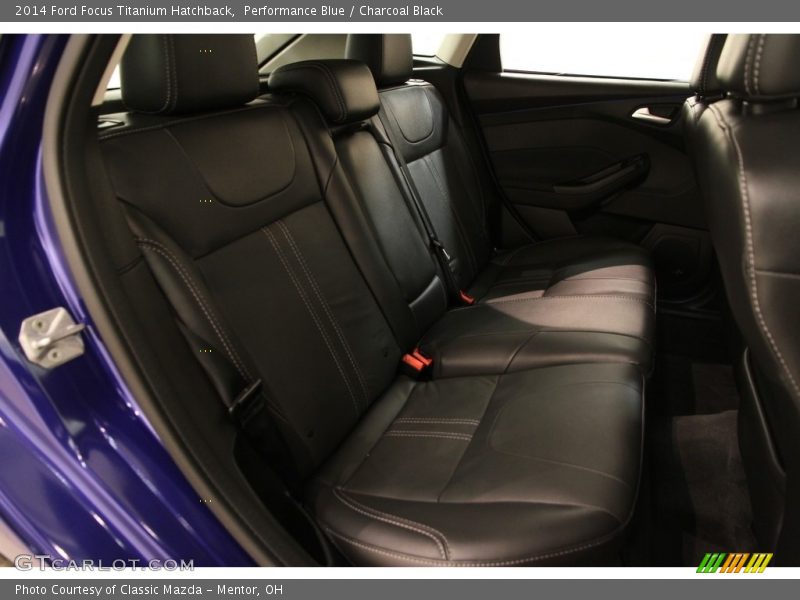 Performance Blue / Charcoal Black 2014 Ford Focus Titanium Hatchback