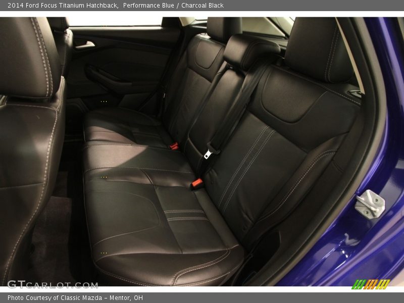 Performance Blue / Charcoal Black 2014 Ford Focus Titanium Hatchback