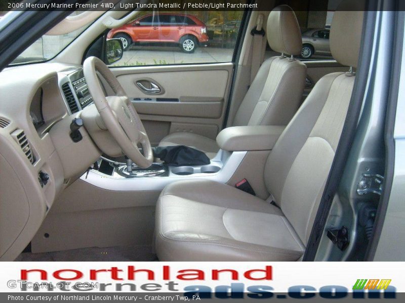 Light Tundra Metallic / Pebble/Light Parchment 2006 Mercury Mariner Premier 4WD