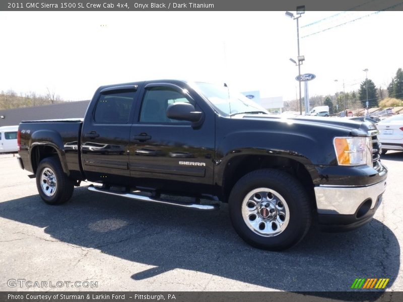 Onyx Black / Dark Titanium 2011 GMC Sierra 1500 SL Crew Cab 4x4