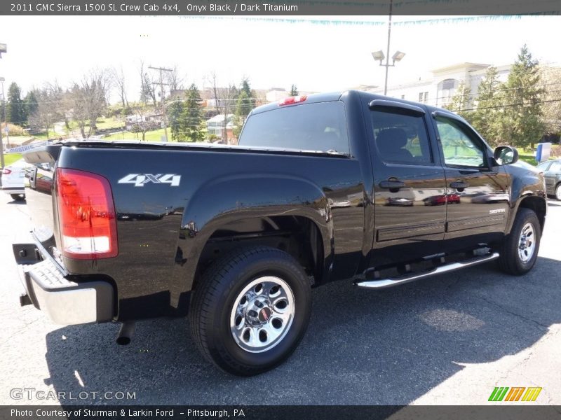 Onyx Black / Dark Titanium 2011 GMC Sierra 1500 SL Crew Cab 4x4