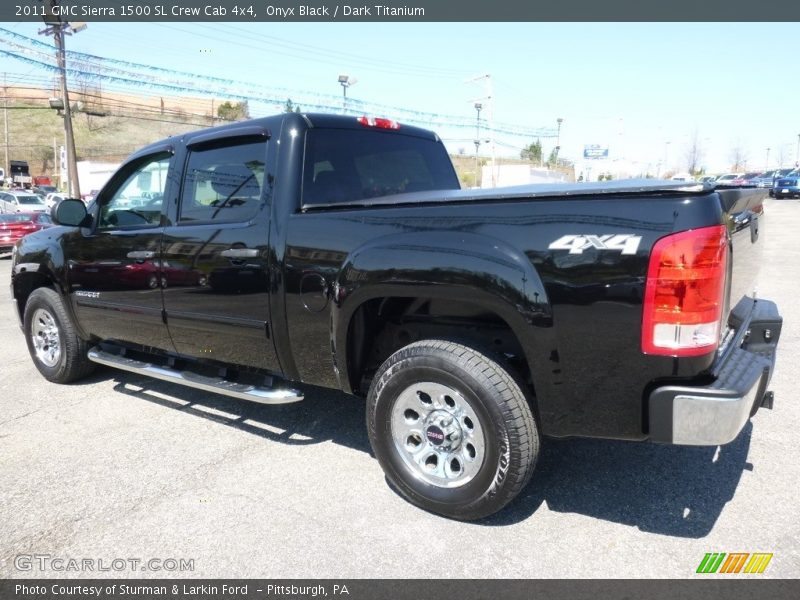 Onyx Black / Dark Titanium 2011 GMC Sierra 1500 SL Crew Cab 4x4
