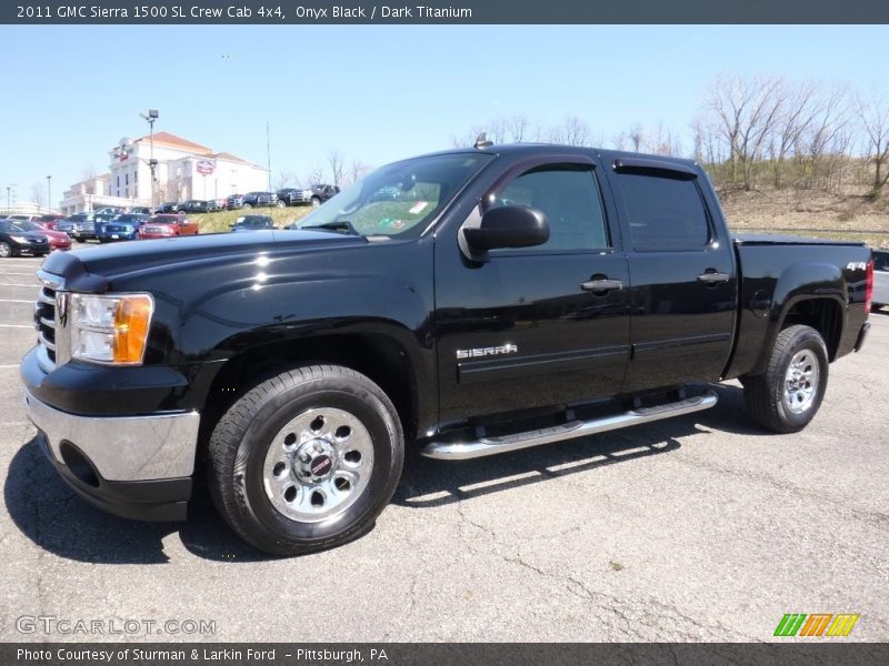 Onyx Black / Dark Titanium 2011 GMC Sierra 1500 SL Crew Cab 4x4