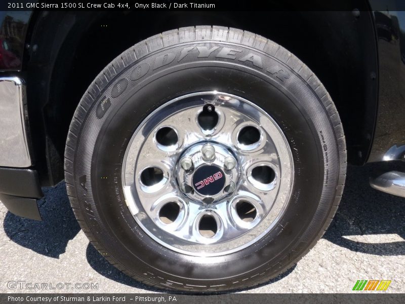 Onyx Black / Dark Titanium 2011 GMC Sierra 1500 SL Crew Cab 4x4