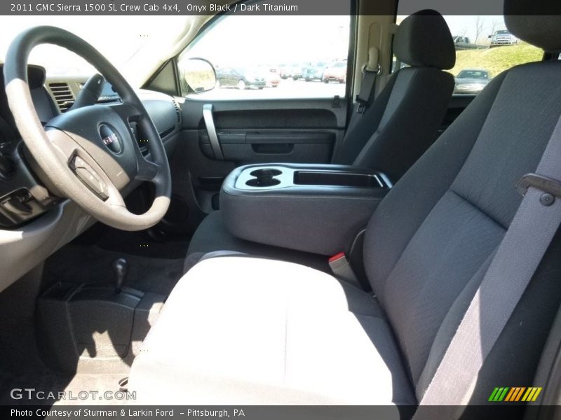 Onyx Black / Dark Titanium 2011 GMC Sierra 1500 SL Crew Cab 4x4
