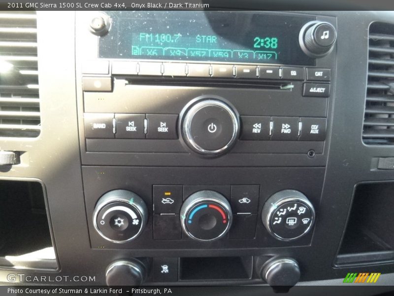 Onyx Black / Dark Titanium 2011 GMC Sierra 1500 SL Crew Cab 4x4