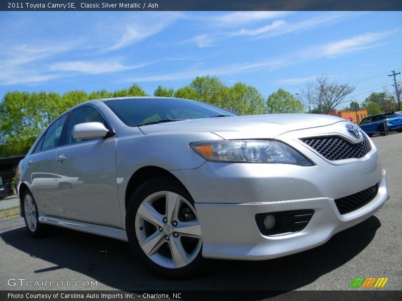 Classic Silver Metallic / Ash 2011 Toyota Camry SE