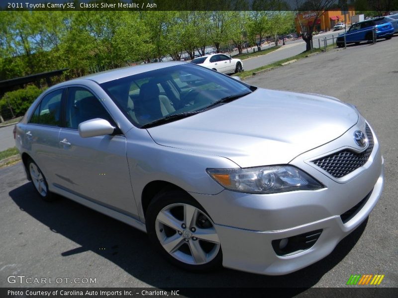 Classic Silver Metallic / Ash 2011 Toyota Camry SE