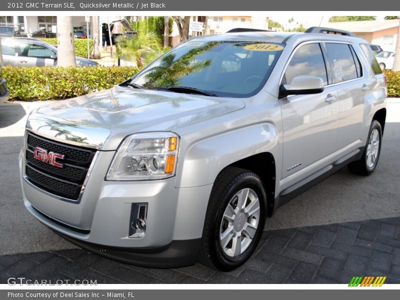 Quicksilver Metallic / Jet Black 2012 GMC Terrain SLE