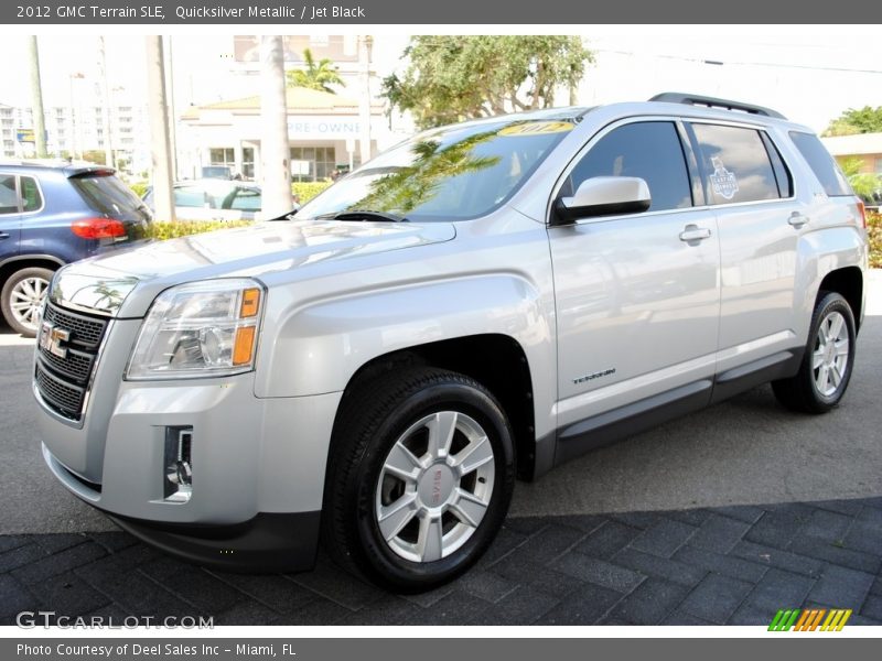 Quicksilver Metallic / Jet Black 2012 GMC Terrain SLE