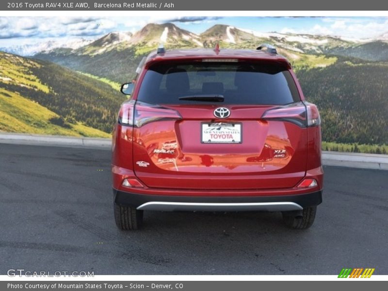 Barcelona Red Metallic / Ash 2016 Toyota RAV4 XLE AWD