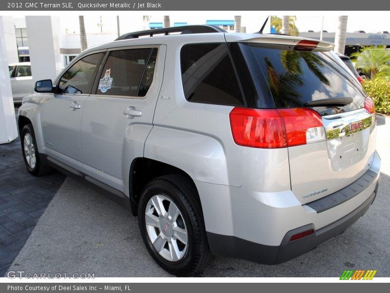 Quicksilver Metallic / Jet Black 2012 GMC Terrain SLE