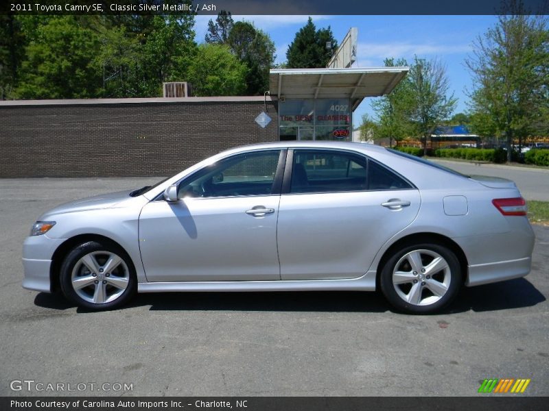 Classic Silver Metallic / Ash 2011 Toyota Camry SE