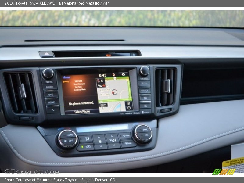 Barcelona Red Metallic / Ash 2016 Toyota RAV4 XLE AWD