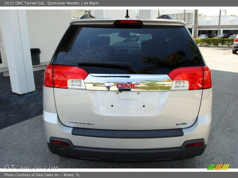 Quicksilver Metallic / Jet Black 2012 GMC Terrain SLE