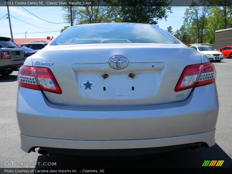 Classic Silver Metallic / Ash 2011 Toyota Camry SE