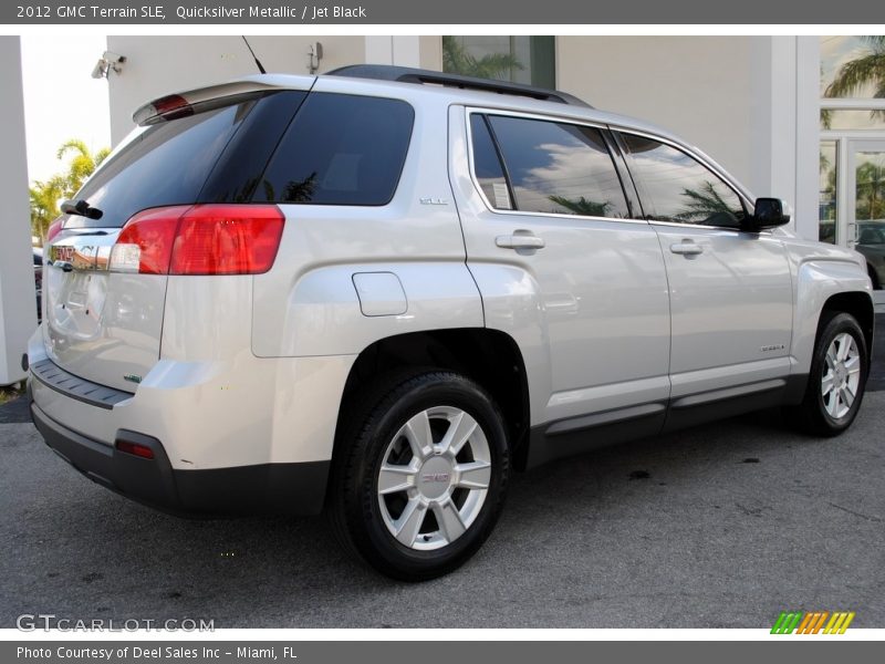Quicksilver Metallic / Jet Black 2012 GMC Terrain SLE