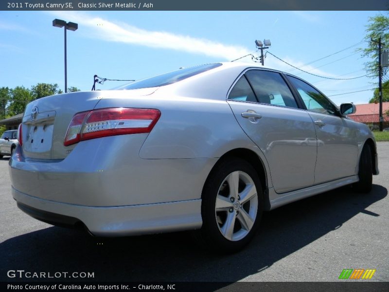 Classic Silver Metallic / Ash 2011 Toyota Camry SE