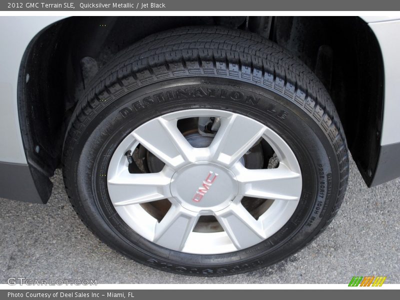 Quicksilver Metallic / Jet Black 2012 GMC Terrain SLE
