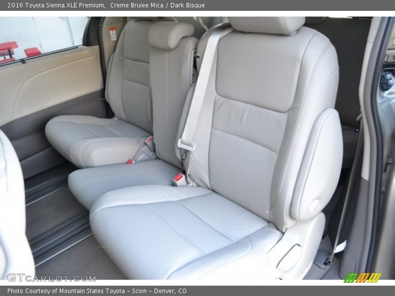 Creme Brulee Mica / Dark Bisque 2016 Toyota Sienna XLE Premium