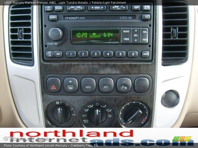 Light Tundra Metallic / Pebble/Light Parchment 2006 Mercury Mariner Premier 4WD