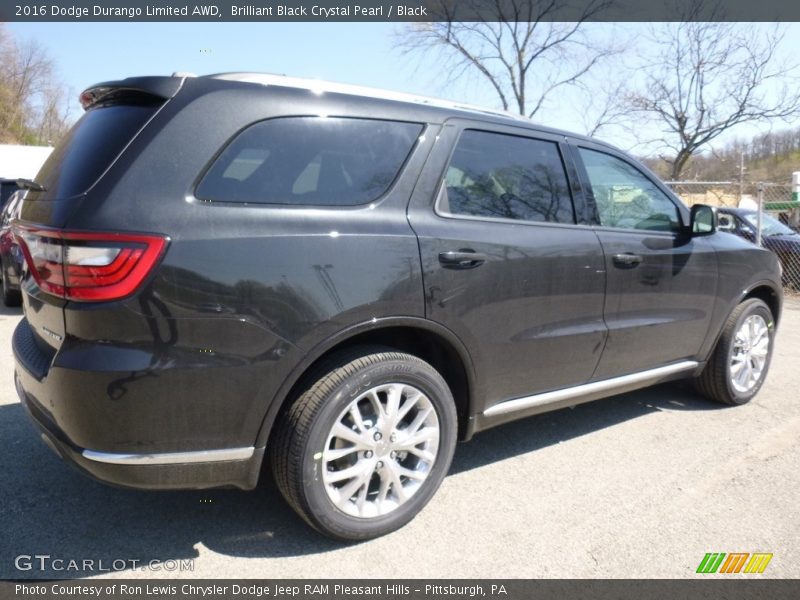  2016 Durango Limited AWD Brilliant Black Crystal Pearl