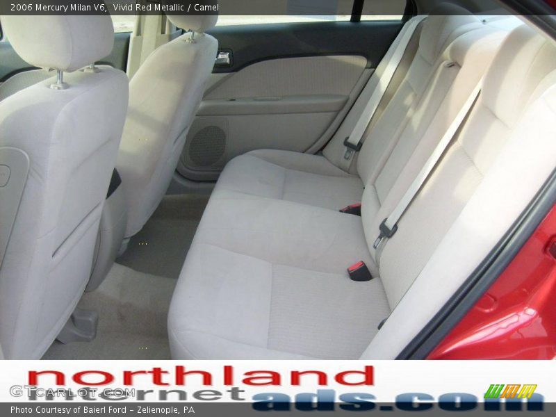 Vivid Red Metallic / Camel 2006 Mercury Milan V6