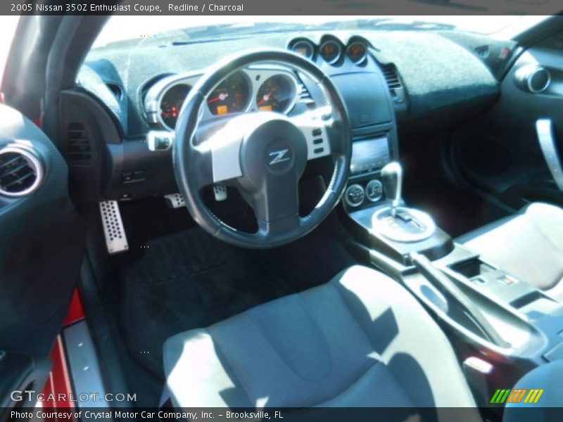 Redline / Charcoal 2005 Nissan 350Z Enthusiast Coupe