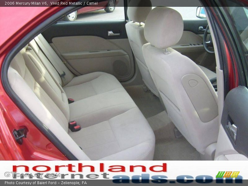 Vivid Red Metallic / Camel 2006 Mercury Milan V6