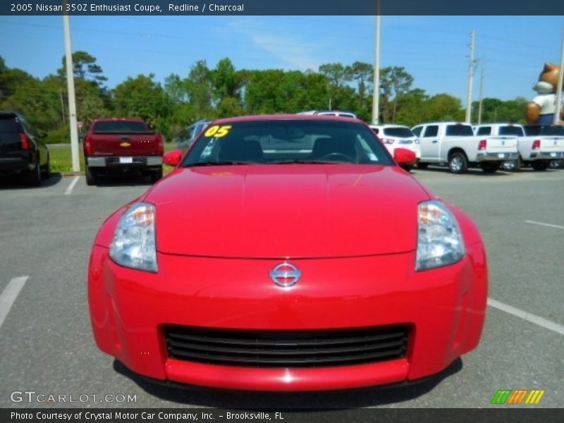 Redline / Charcoal 2005 Nissan 350Z Enthusiast Coupe