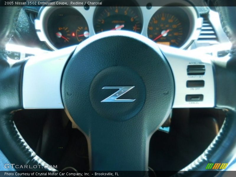 Redline / Charcoal 2005 Nissan 350Z Enthusiast Coupe