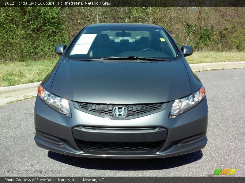 Polished Metal Metallic / Gray 2012 Honda Civic LX Coupe