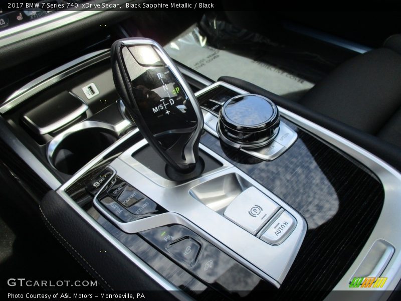  2017 7 Series 740i xDrive Sedan 8 Speed Automatic Shifter