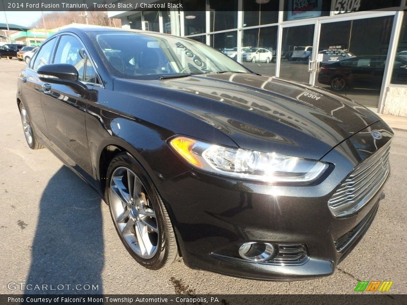 Tuxedo Black / Charcoal Black 2014 Ford Fusion Titanium