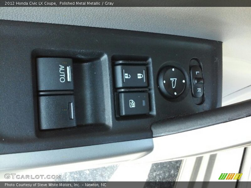 Polished Metal Metallic / Gray 2012 Honda Civic LX Coupe