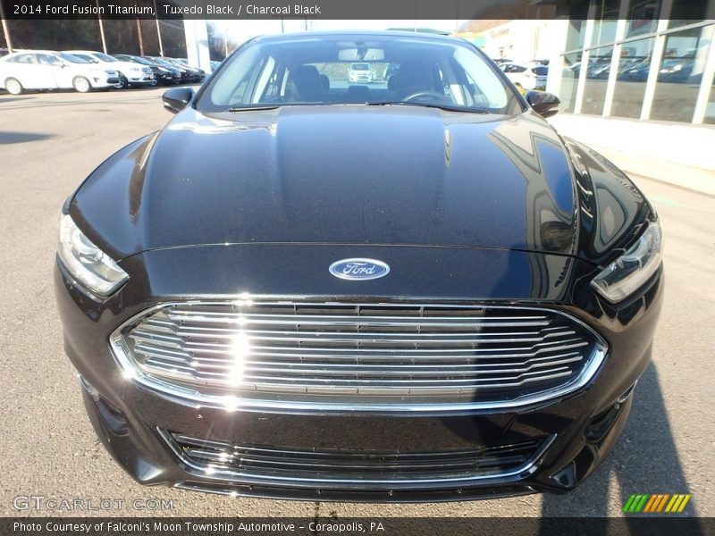 Tuxedo Black / Charcoal Black 2014 Ford Fusion Titanium