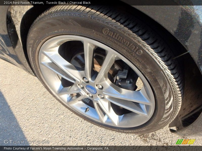 Tuxedo Black / Charcoal Black 2014 Ford Fusion Titanium