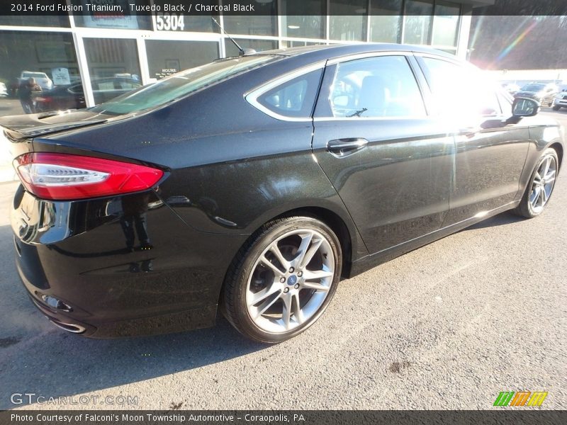 Tuxedo Black / Charcoal Black 2014 Ford Fusion Titanium