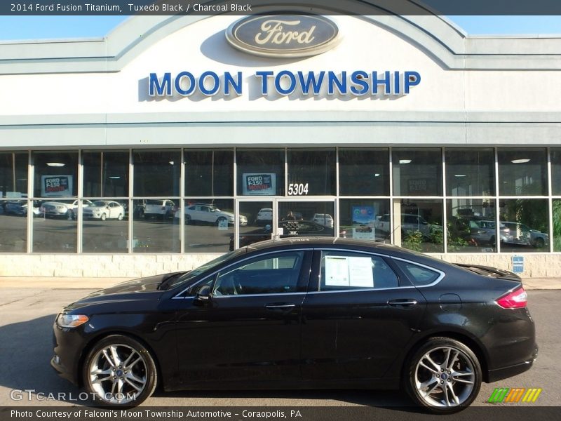 Tuxedo Black / Charcoal Black 2014 Ford Fusion Titanium