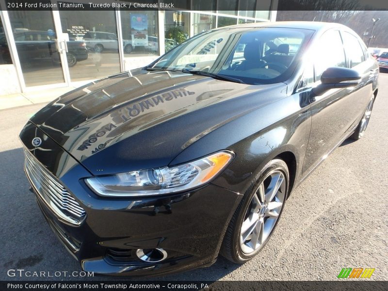 Tuxedo Black / Charcoal Black 2014 Ford Fusion Titanium