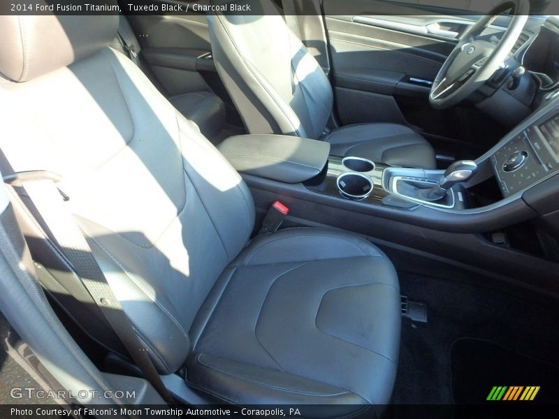 Tuxedo Black / Charcoal Black 2014 Ford Fusion Titanium