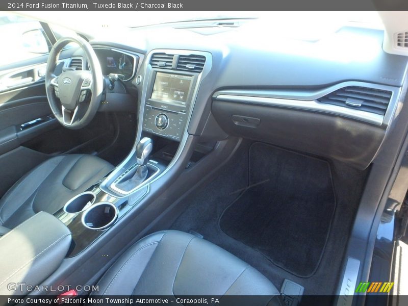 Tuxedo Black / Charcoal Black 2014 Ford Fusion Titanium