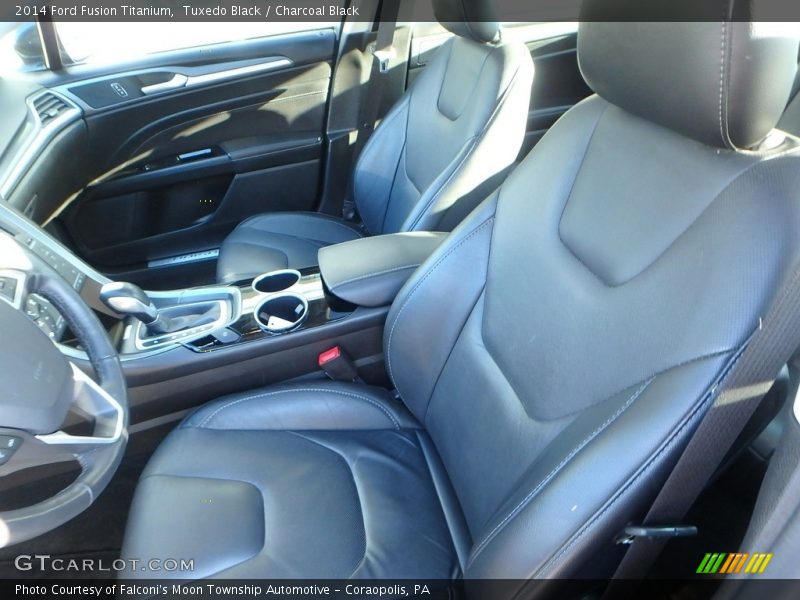 Tuxedo Black / Charcoal Black 2014 Ford Fusion Titanium