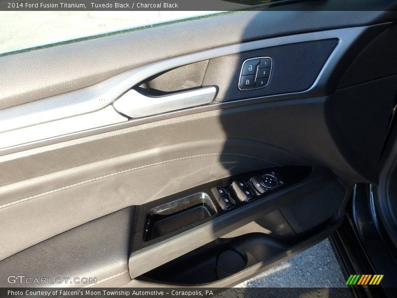 Tuxedo Black / Charcoal Black 2014 Ford Fusion Titanium