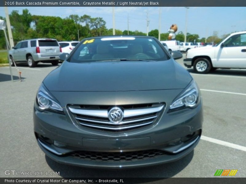  2016 Cascada Premium Convertible Graystone Metallic