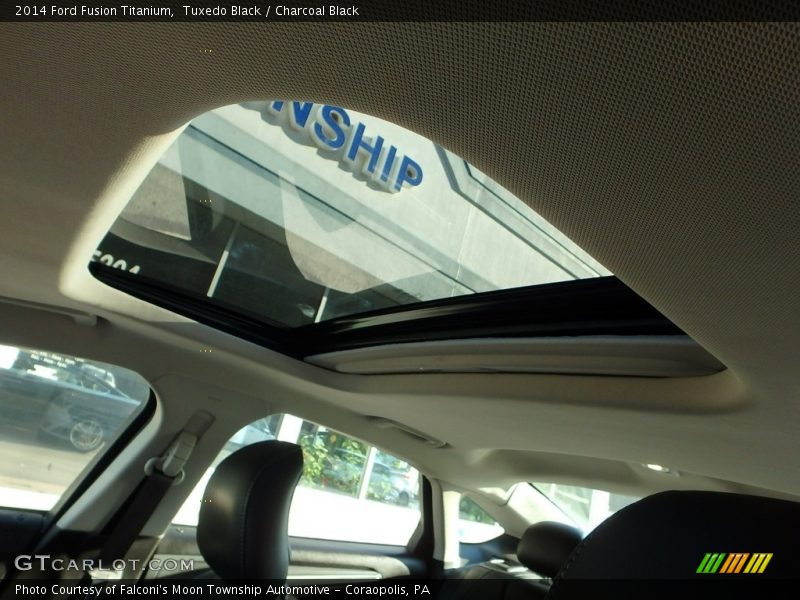 Tuxedo Black / Charcoal Black 2014 Ford Fusion Titanium